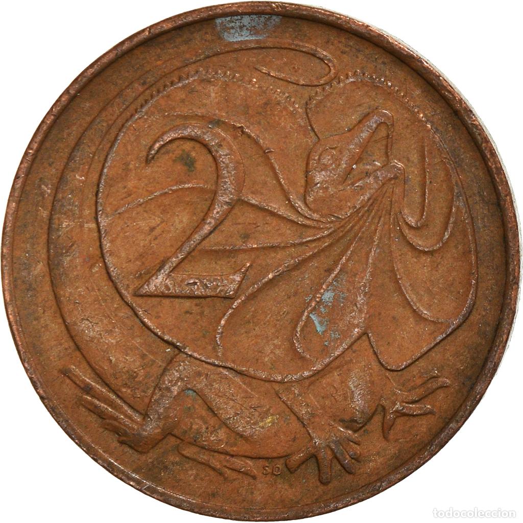 Monedas antiguas de Ocean&iacute;a: [#921192] Moneda, 2 Cents, 1966 - Foto 2