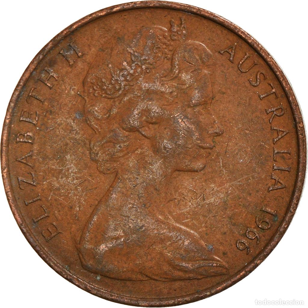 Monedas antiguas de Ocean&iacute;a: [#921192] Moneda, 2 Cents, 1966 - Foto 1