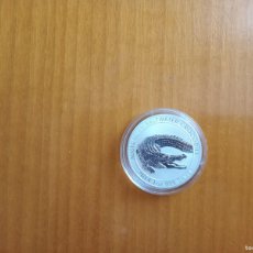 Monedas antiguas de Oceanía: 1 DOLLAR -AUSTRALIA 2014- AUSTRALIAN SALTWATER CROCODILE - 1 ONZA PLATA 999 MILÉSIMAS. Lote 387701009
