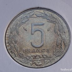 Monedas antiguas de Oceanía: ESTADOS DEL AFRICA CENTRAL 5 FRANCOS/FRANCS 1992 (SIN CIRCULAR). Lote 388396124