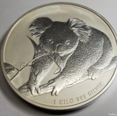 Monedas antiguas de Oceanía: 1 KILO DE PLATA PURA DE LEY 9999.30 DÓLARES DE PLATA DE AUSTRALIA DEL 2022.PROOF. Lote 388569554