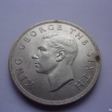 Monedas antiguas de Oceanía: 8SCY20 NEW ZEALAND GEORGE VI 1949 SILVER CROWN