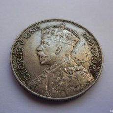 Monedas antiguas de Oceanía: 14SCY20 NUEVA ZELANDA GEORGE V 1934 SILVER HALF CROWN