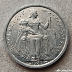 Monete antiche di Oceania: POLINESIA FRANCESA 1 FRANCO 1986