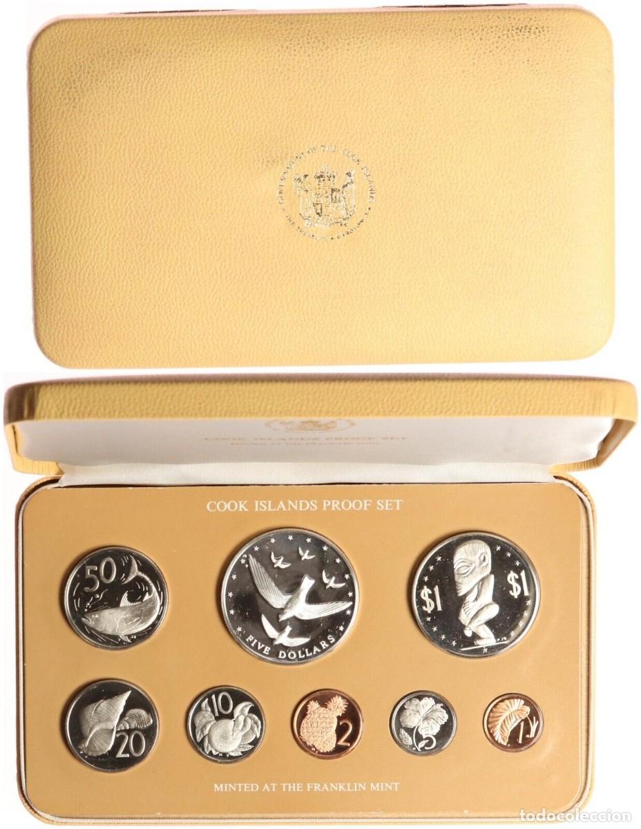 Monedas antiguas de Ocean&iacute;a: ISLAS COOK SET 1977 ... - Foto 1
