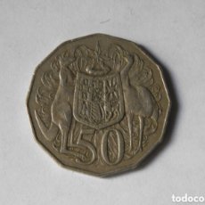 Monedas antiguas de Oceanía: MONEDA 50 CENTAVOS AUSTRALIANOS - AUSTRALIA 1980. Lote 396656669