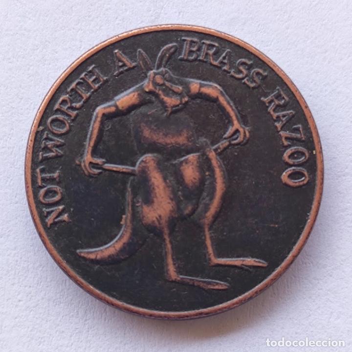 Monedas antiguas de Ocean&iacute;a: 1 BRASS RAZOO AUSTRALIA - Foto 1