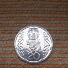 Monedas antiguas de Oceanía: (NUEVA ZELANDA)(2006)(ACERO BAÑADO EN NIQUEL) 20 CENTS
