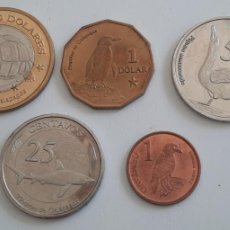 Monedas antiguas de Oceanía: #6. GALAPAGOS SET 5 MONEDAS 2008 SIN CIRCULAR. Lote 402161879