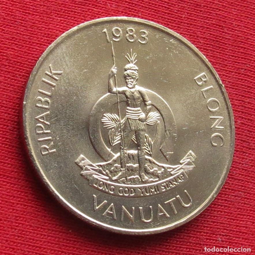 Monedas antiguas de Ocean&iacute;a: Vanuatu 20 vatu 1983 unc - Foto 2