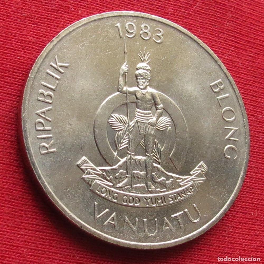 Monedas antiguas de Ocean&iacute;a: Vanuatu 50 vatu 1983 unc - Foto 2