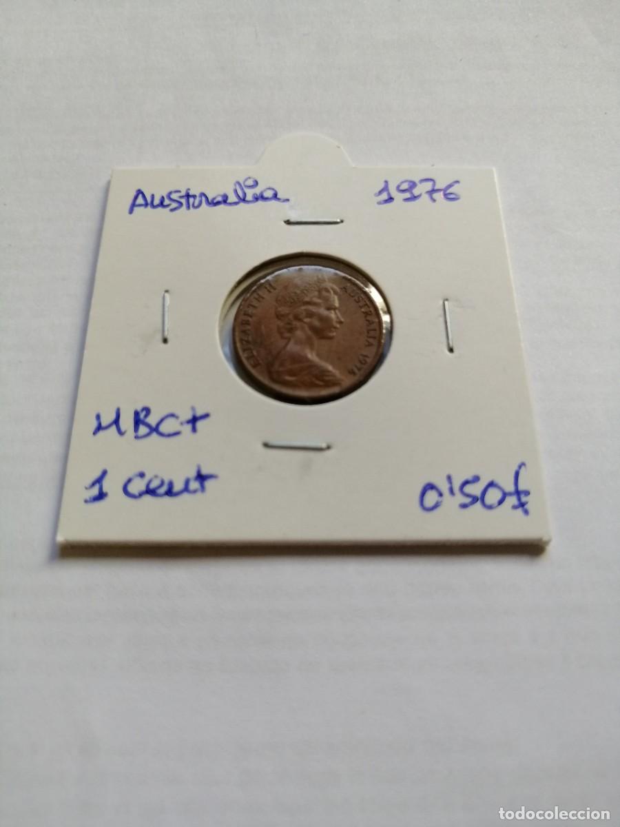 Monedas antiguas de Ocean&iacute;a: Australia 1 Cent 1976 - Foto 1