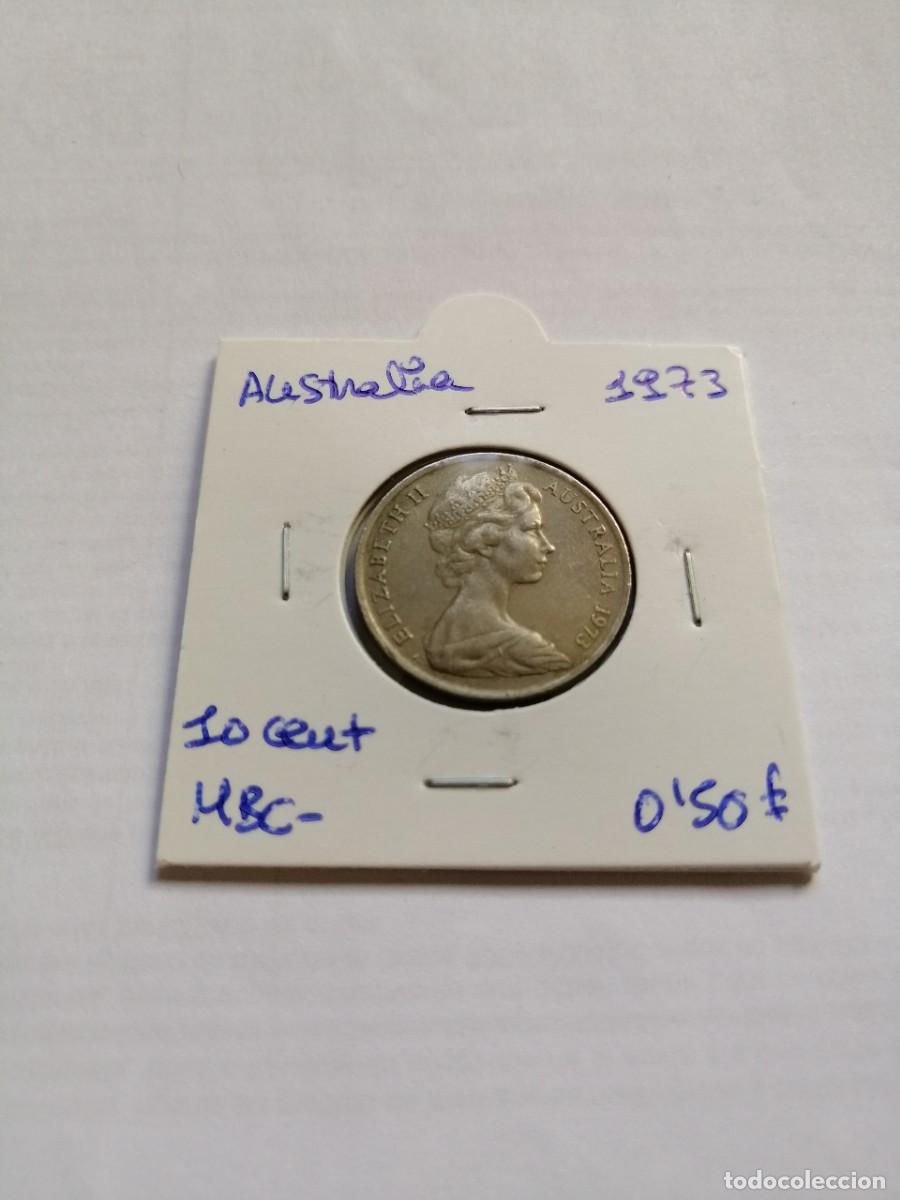 Monedas antiguas de Ocean&iacute;a: Australia 10 Cent 1973 - Foto 1