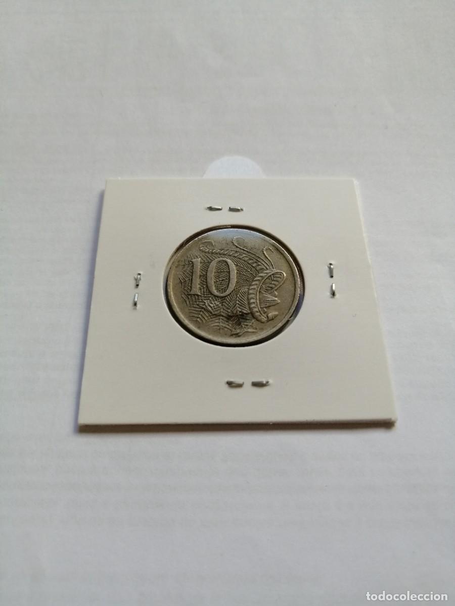 Monedas antiguas de Ocean&iacute;a: Australia 10 Cent 1973 - Foto 2