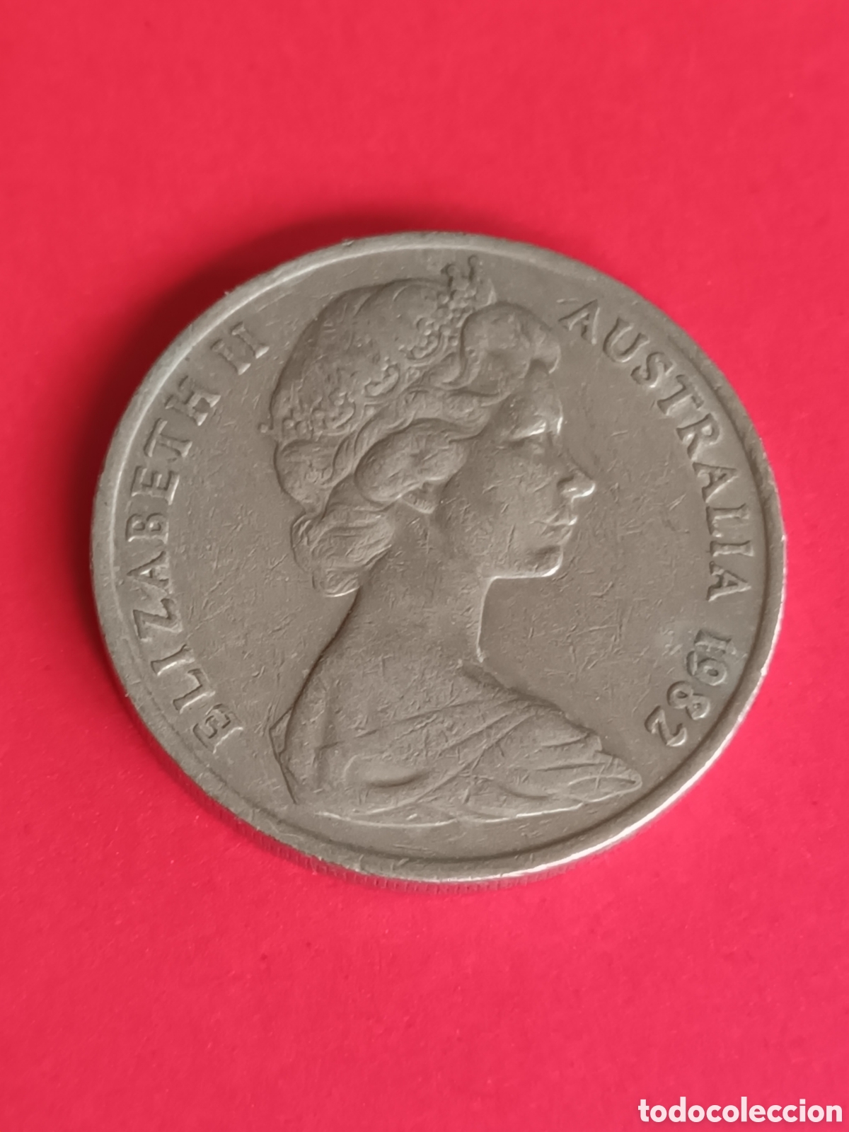 Monedas antiguas de Ocean&iacute;a: AUSTRALIA. 20 CENTAVOS DE 1982. - Foto 1