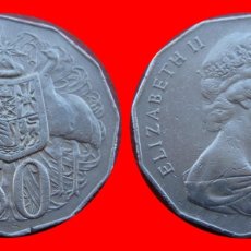Monedas antiguas de Oceanía: 50 CENTAVOS CENTS CENTIMOS 1973 AUSTRALIA-90912