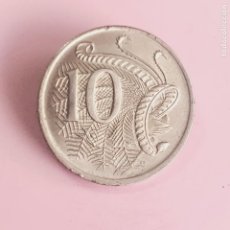 Monedas antiguas de Oceanía: MONEDA-AUSTRALIA-10 CENTS-ISABEL II-1970-COLECCIONISTAS-BUEN ESTADO.