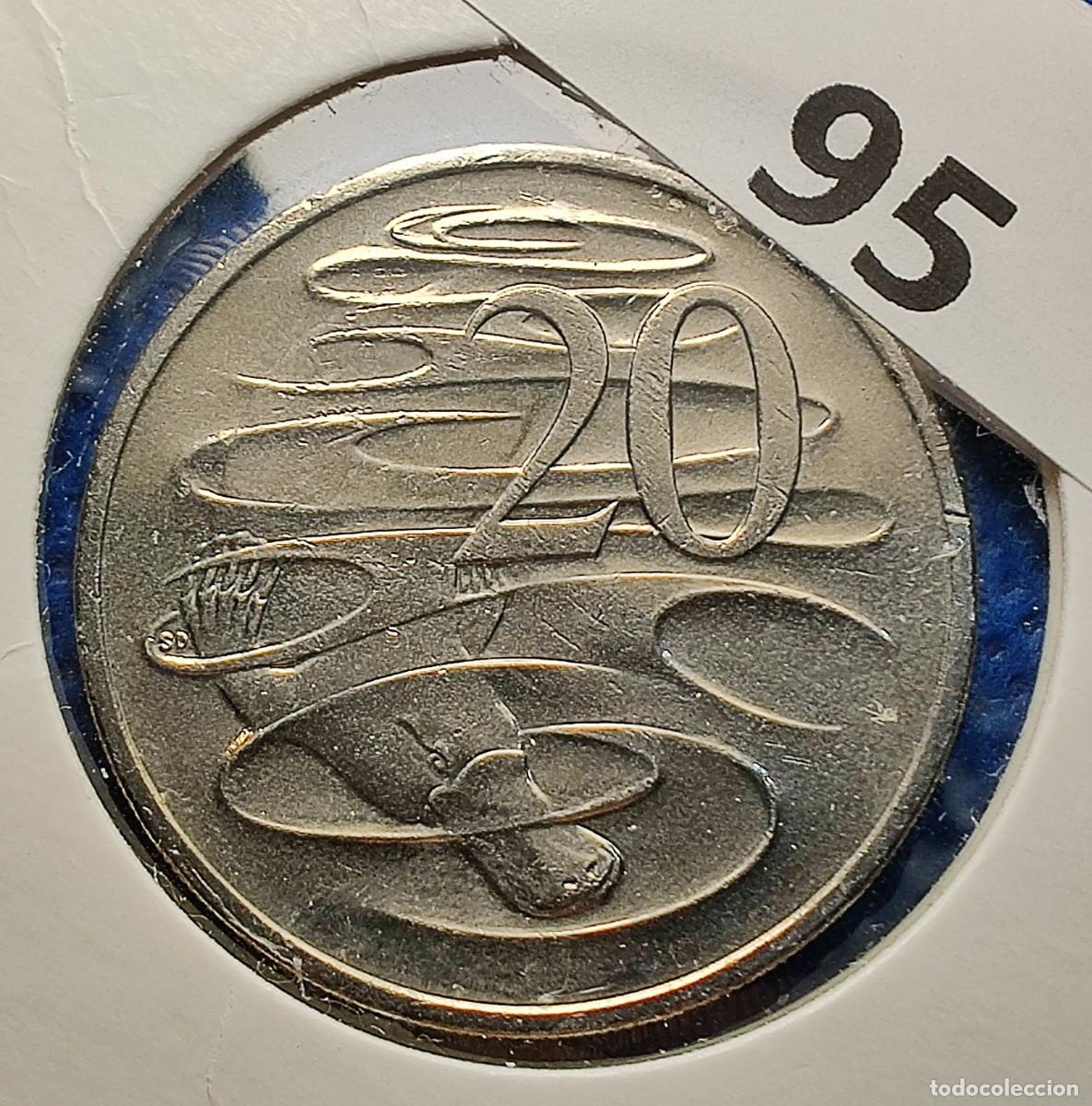 Monedas antiguas de Ocean&iacute;a: Australia 20 cents 2007 - Foto 1