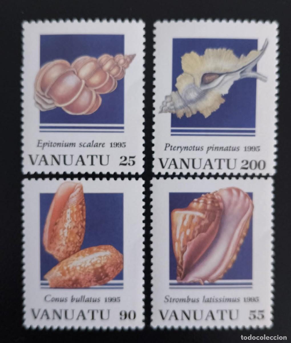 Monedas antiguas de Ocean&iacute;a: SD)Vanuatu. Shells. Different types of shells. mnh - Foto 1