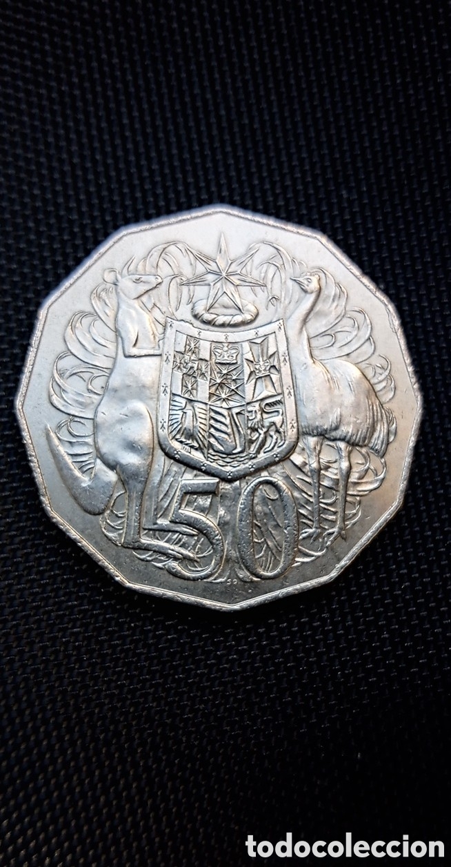 Monedas antiguas de Ocean&iacute;a: AUSTRALIA 50 CENT 1978 - Foto 1