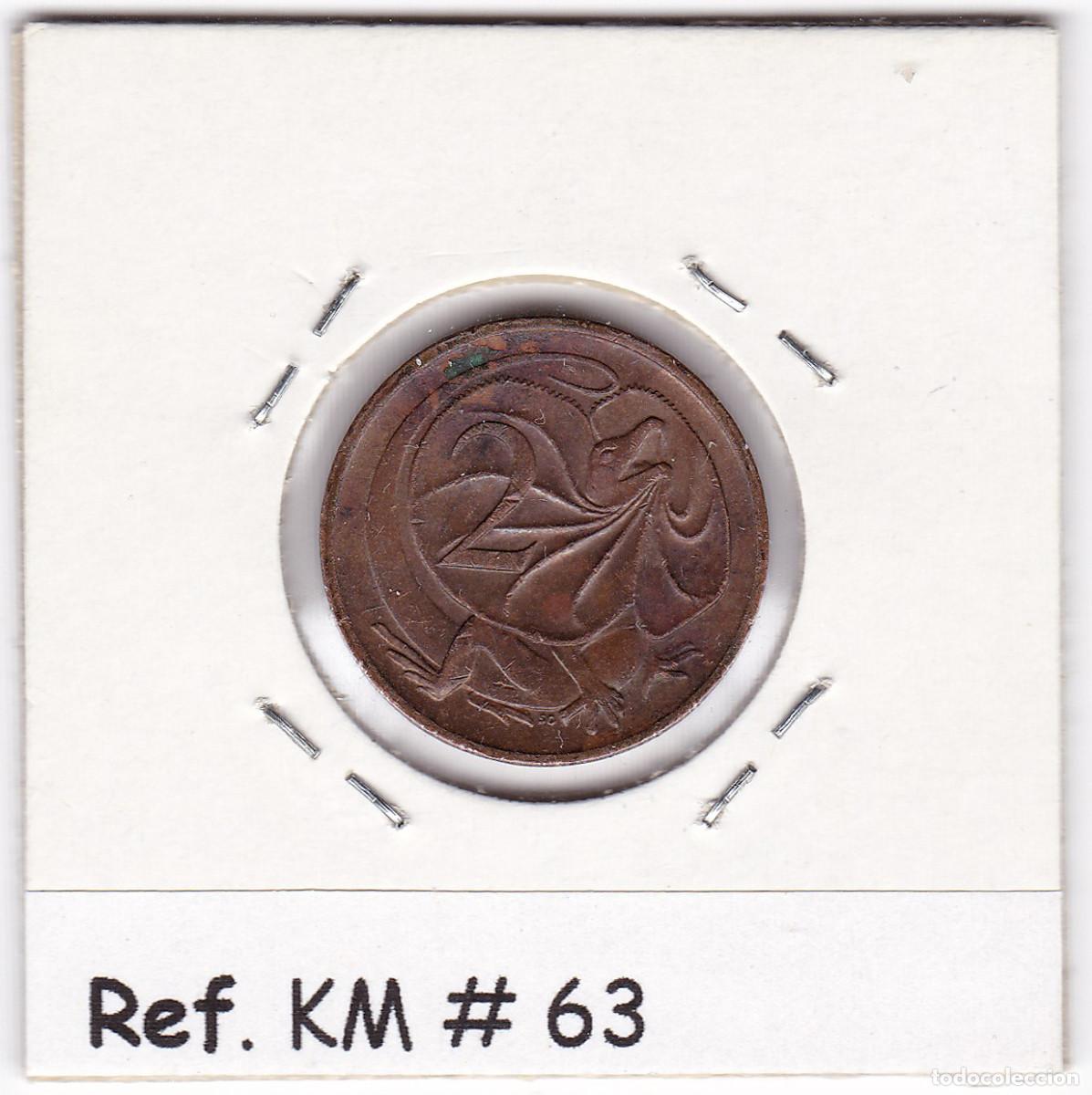 Monedas antiguas de Ocean&iacute;a: Moneda. AUSTRALIA. 2 centavos, 1981 - KM#63 - Foto 2