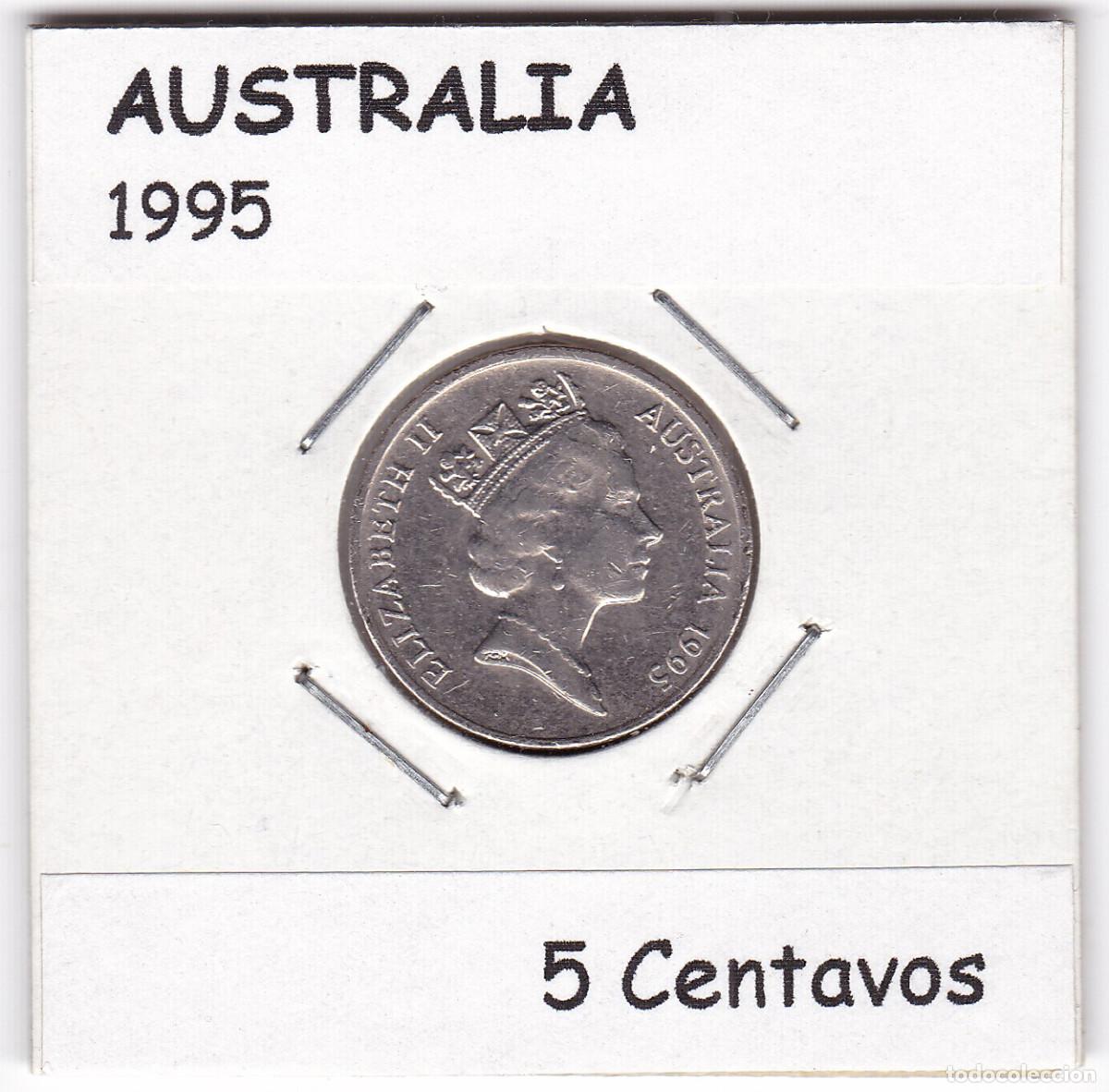 Monedas antiguas de Ocean&iacute;a: Moneda. AUSTRALIA. 5 centavos, 1995 - KM#80 - Foto 1