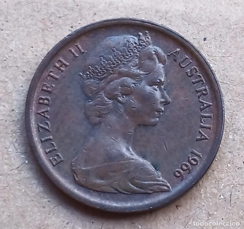 Monedas antiguas de Ocean&iacute;a: AUSTRALIA - 1 CENT 1966 MBC - Foto 1