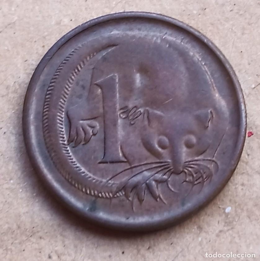 Monedas antiguas de Ocean&iacute;a: AUSTRALIA - 1 CENT 1966 MBC - Foto 2
