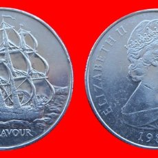 Monedas antiguas de Oceanía: 50 CENTAVOS CENTS CENTIMOS 1985 NUEVA ZELANDA-97490