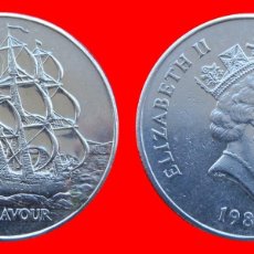 Monedas antiguas de Oceanía: 50 CENTAVOS CENTS CENTIMOS 1986 NUEVA ZELANDA-97491