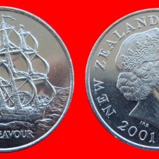 Monedas antiguas de Oceanía: 50 CENTAVOS CENTS CENTIMOS 2001 NUEVA ZELANDA-97493