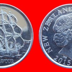 Monedas antiguas de Oceanía: 50 CENTAVOS CENTS CENTIMOS 2015 NUEVA ZELANDA-97495