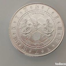 Monedas antiguas de Oceanía: MONEDA 1 ONZA PLATA .9999 KRONOS 2021 TOKELAU CÁPSULA
