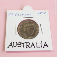 Monedas antiguas de Oceanía: MONEDA-AUSTRALIA-10 CENTS-ISABEL II-2002-COLECCIONISTAS-BUEN ESTADO.