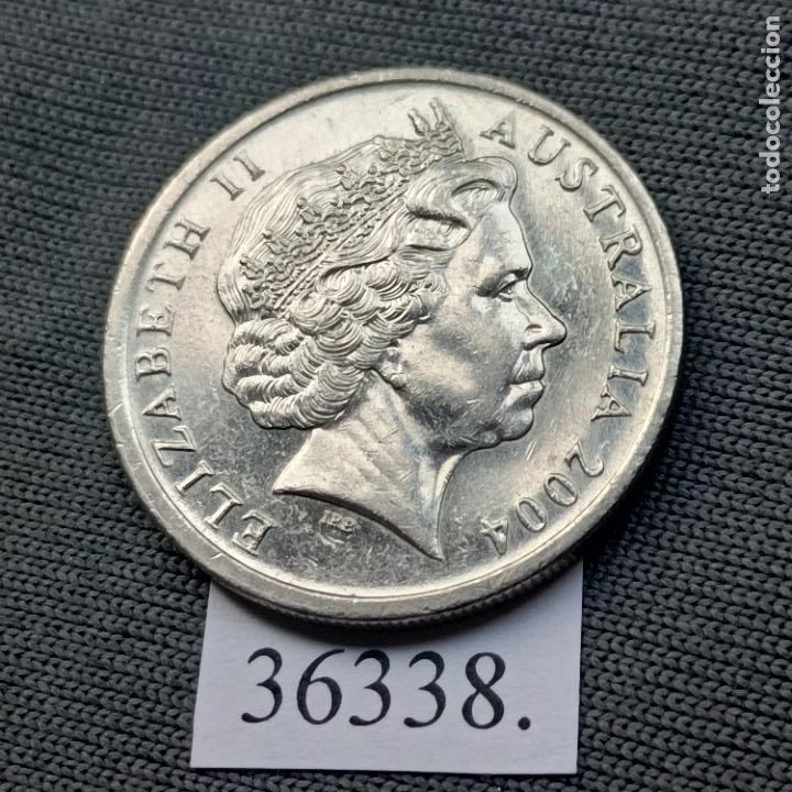 Monedas antiguas de Ocean&iacute;a: Australia 10 centimos 2004 - Foto 2