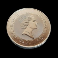 Monedas antiguas de Oceanía: (MO-240202)AUSTRALIA 30 DOLARES 1 KILO PLATA PURA 1992 KOOKABURRA