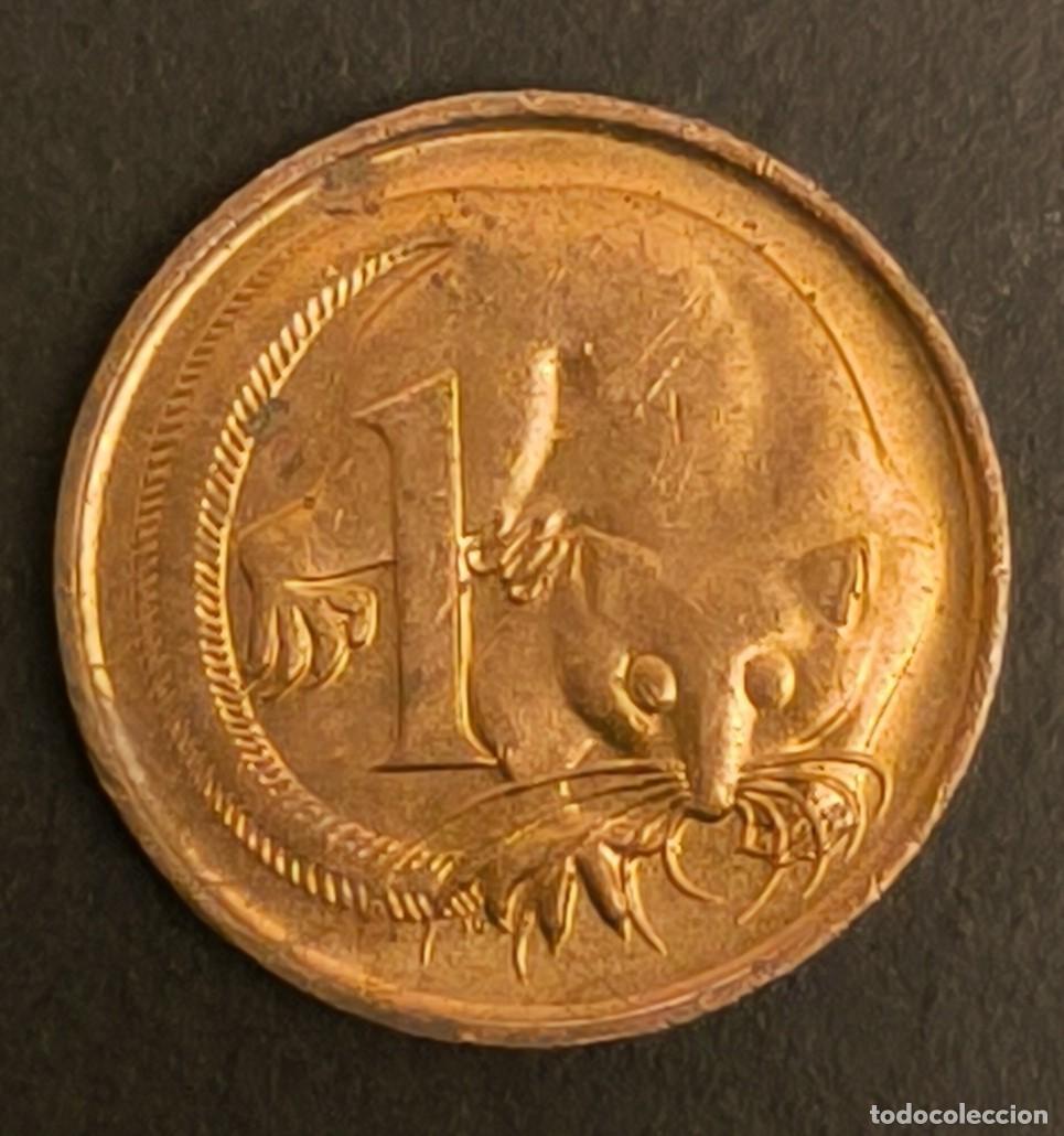 Monedas antiguas de Ocean&iacute;a: Australia 1 centavo, 1987 - Foto 1