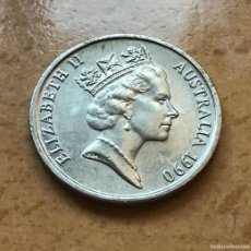 Monedas antiguas de Oceanía: 5 CENTAVOS DE AUSTRALIA. AÑO 1990