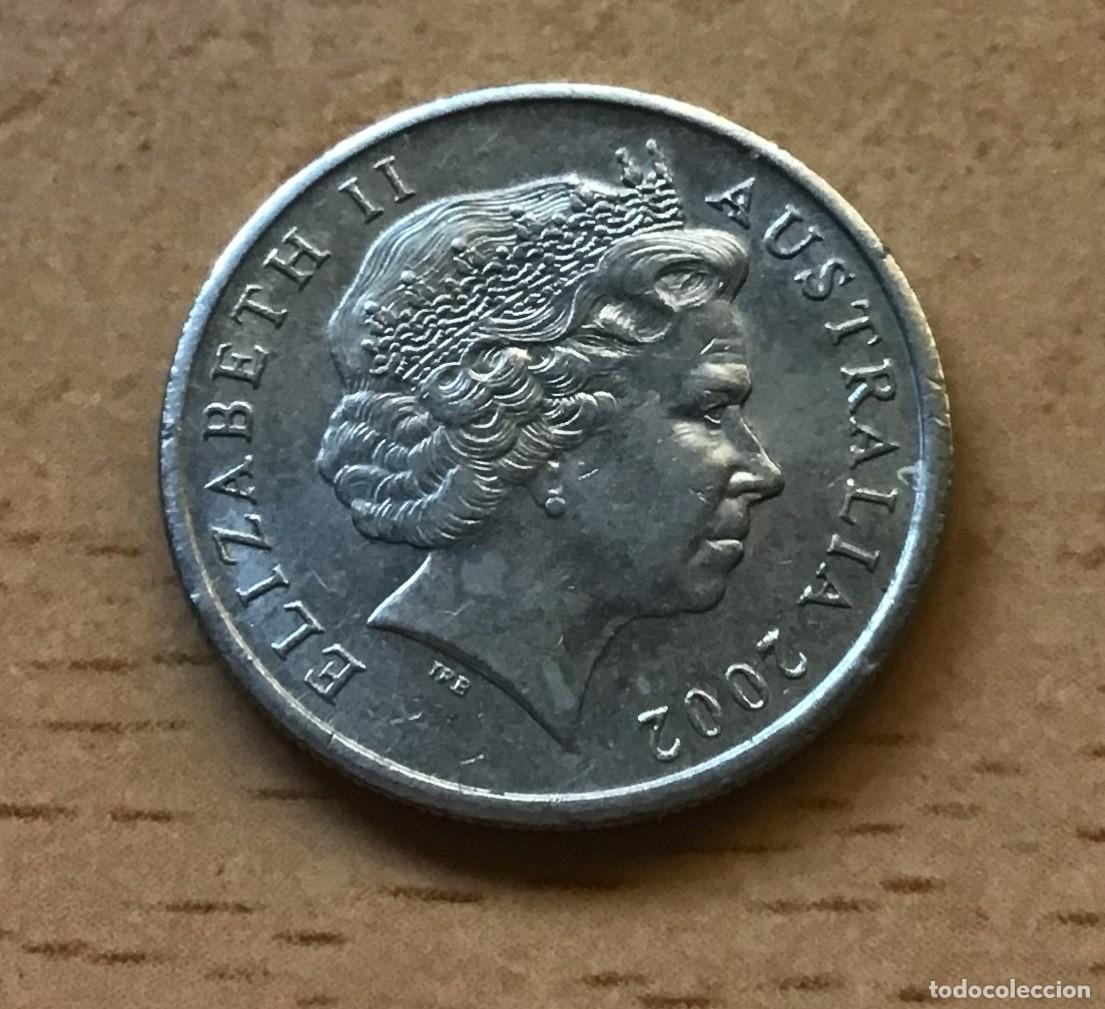 Monedas antiguas de Ocean&iacute;a: 5 centavos de Australia. A&ntilde;o 2002 - Foto 2