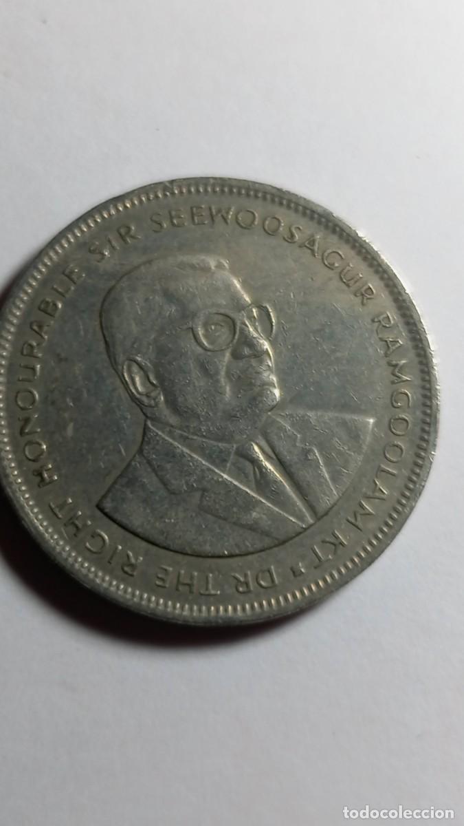 Monedas antiguas de Ocean&iacute;a: MAURITIUS - 5 RUPIA 1992 KM56 - Foto 1
