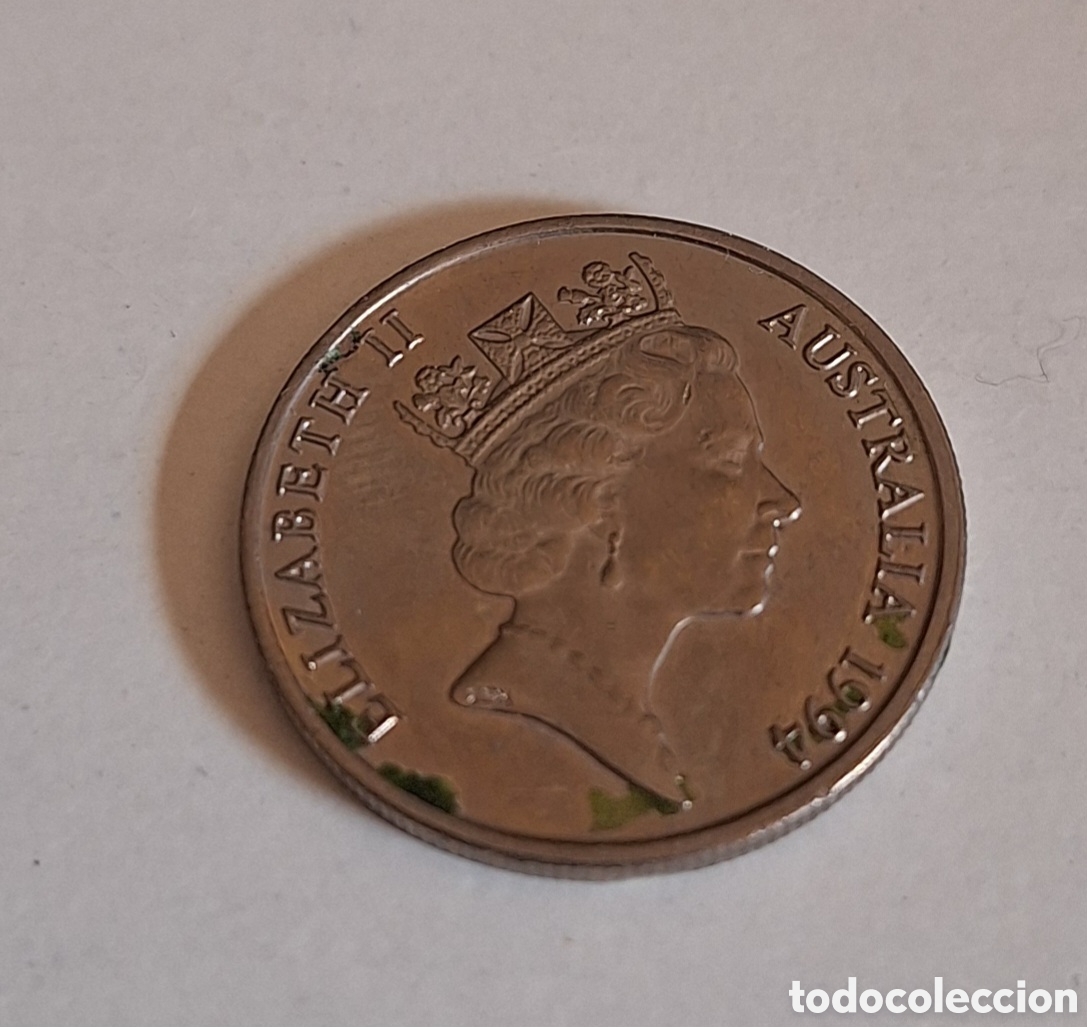 Monedas antiguas de Ocean&iacute;a: AUSTRALIA 5 CENTS 1994 - Foto 1