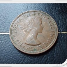 Monedas antiguas de Oceanía: AUSTRALIA 1/2 PENIQUE 1959