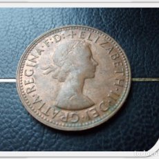 Monedas antiguas de Oceanía: AUSTRALIA 1/2 PENIQUE 1964