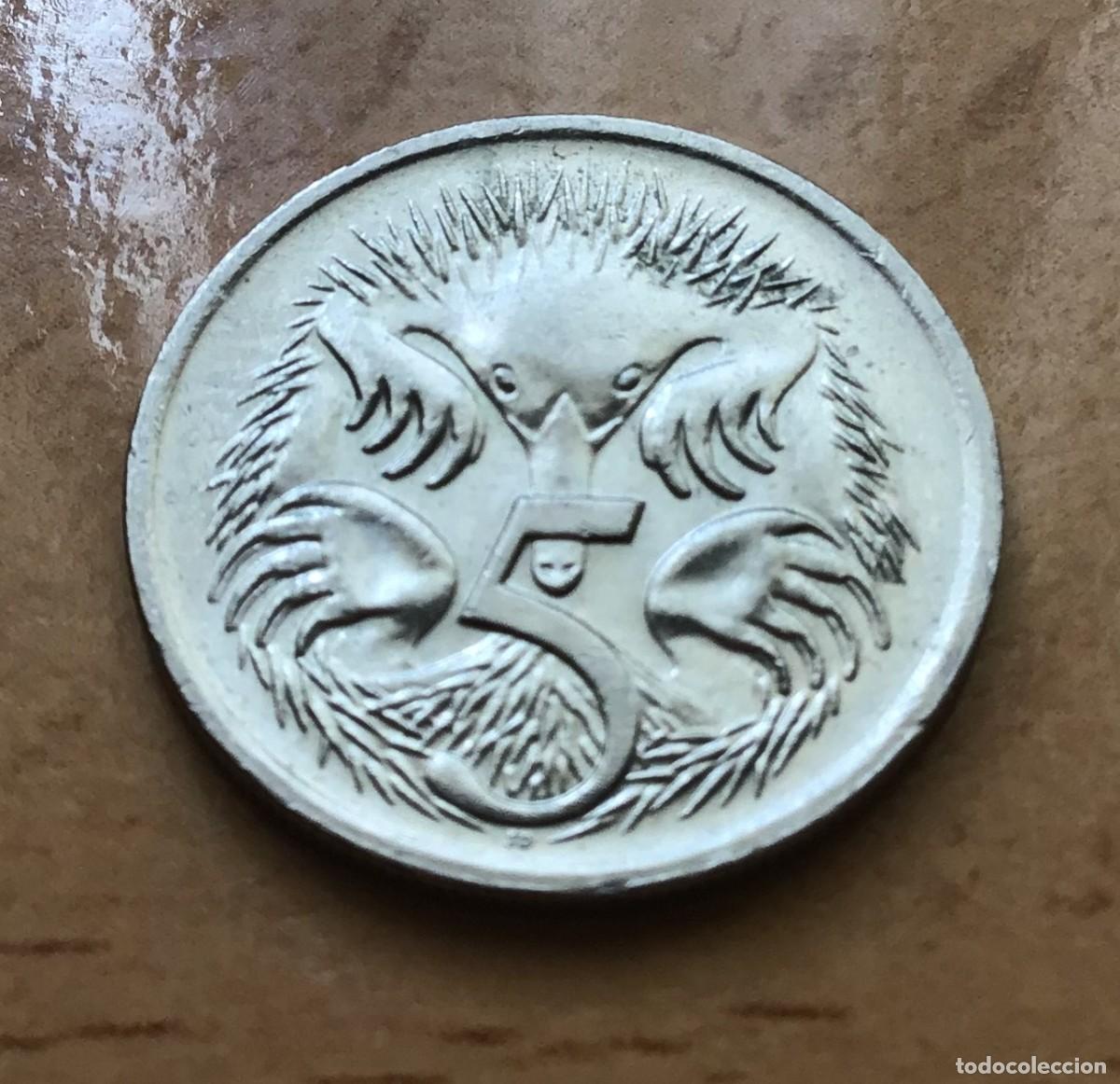 Monedas antiguas de Ocean&iacute;a: 5 centavos de Australia. A&ntilde;o 1996 - Foto 1