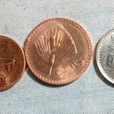 Monete antiche di Oceania: LOTE 3 MONEDAS DE FIJI S/C