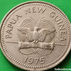 Monedas antiguas de Oceanía: PAPUA NEW GUINEA 20 TOEA 1975 KM#5 SIN MARCA DE CECA