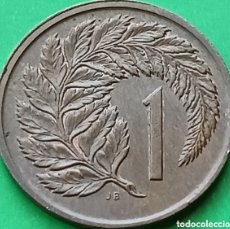 Monedas antiguas de Oceanía: NUEVA ZELANDA 1 CENT 1975 KM#31