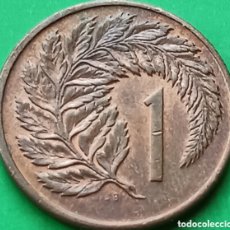Monedas antiguas de Oceanía: NUEVA ZELANDA 1 CENT 1982 KM#31