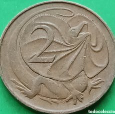 Monedas antiguas de Oceanía: AUSTRALIA 2 CENTS 1966 KM#63