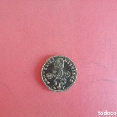 Monedas antiguas de Oceanía: 10 FRANCOS DE NUEVAS HEBRIDAS 1975